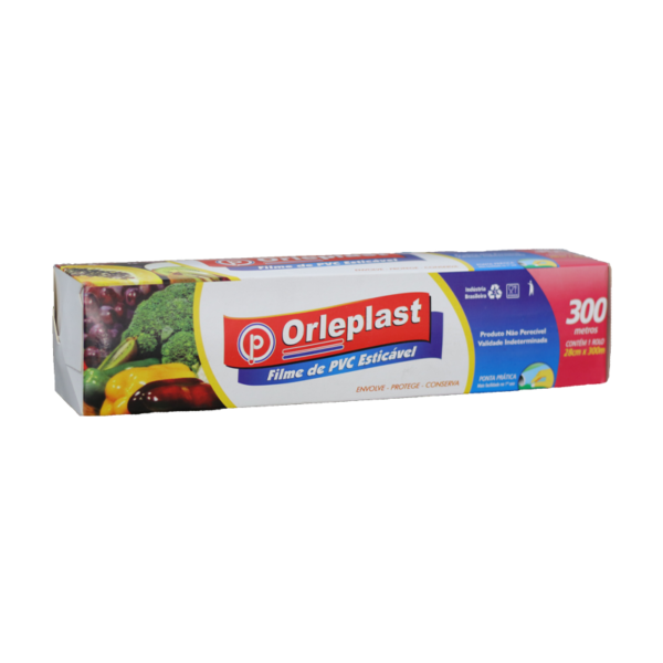 Filme de PVC Orleplast 28cm X 300m