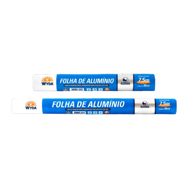 Papel Alumínio Wyda 7,5m