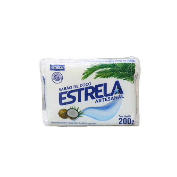Sabão de Coco Estrela Artesanal 200g